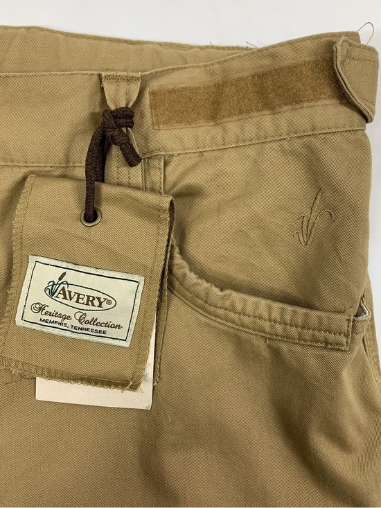 Avery Other - NWT AVERY HERITAGE Work Pants in Khaki Brown, Adjustable Ankles and Waist, TOUGH